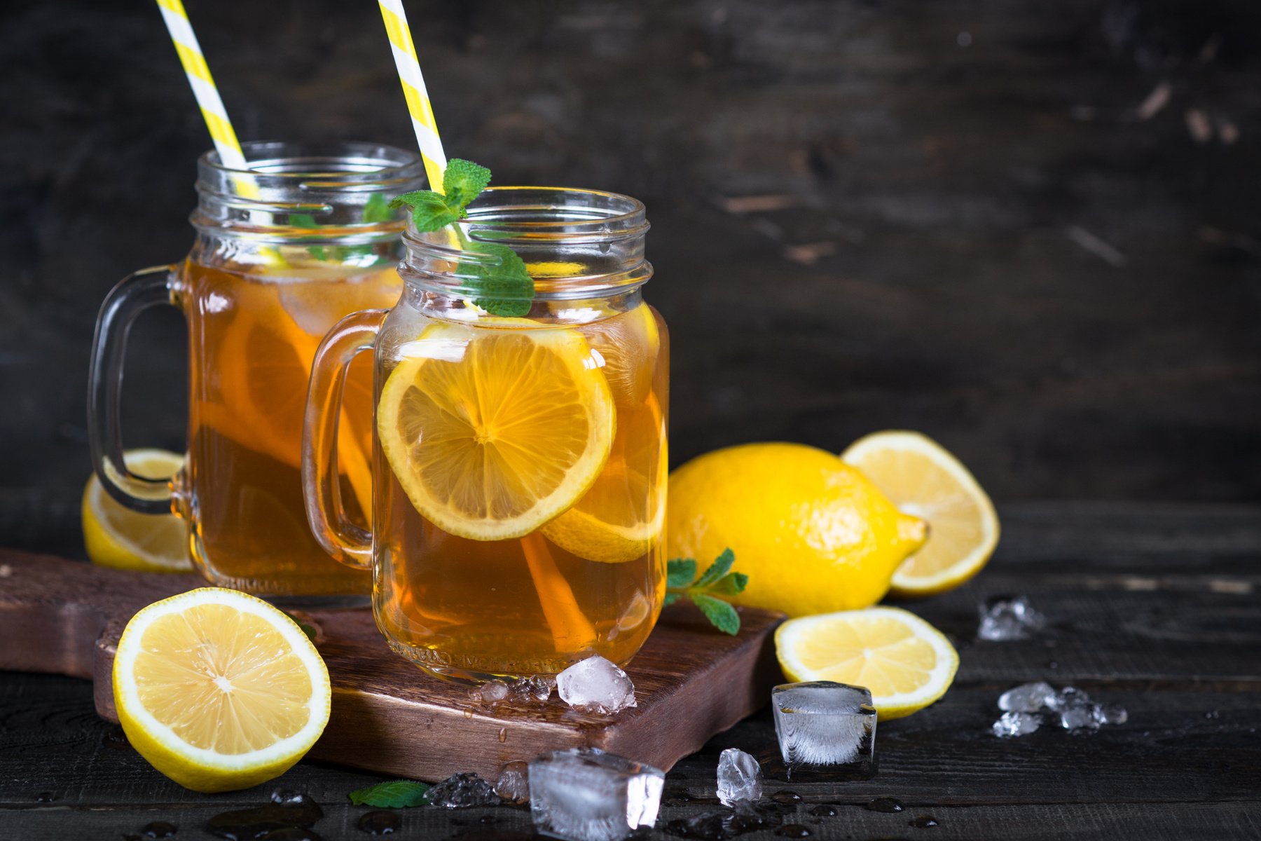 Iced Tea with Lemon.